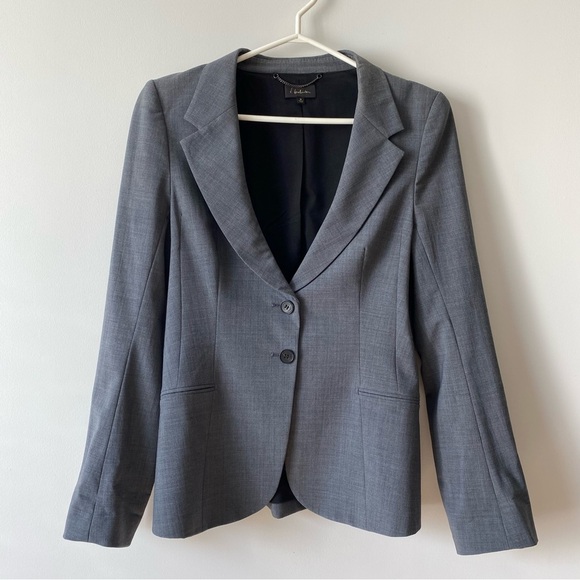 NWOT T. Babaton | Aritzia Wool Blend Blazer Grey - Picture 1 of 11